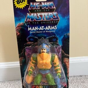 Mattel Masters of the Universe Cartoon Collection Man At Arms New on Card 2023
